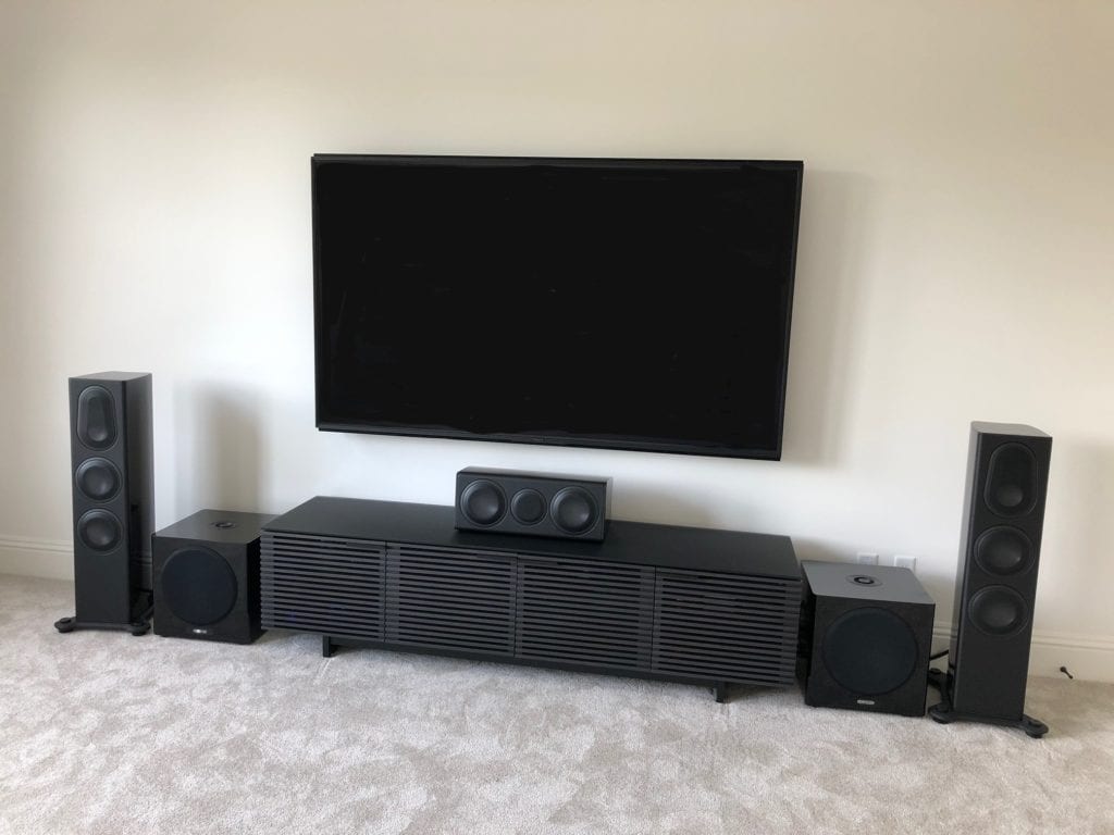 8k 85” media room